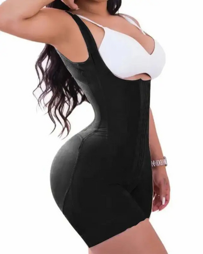 Body de Doble Compresión con Gancho y Control de Vientre®
