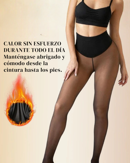 Leggings Modeladores de Invierno con Efecto de Medias Finas para mujer