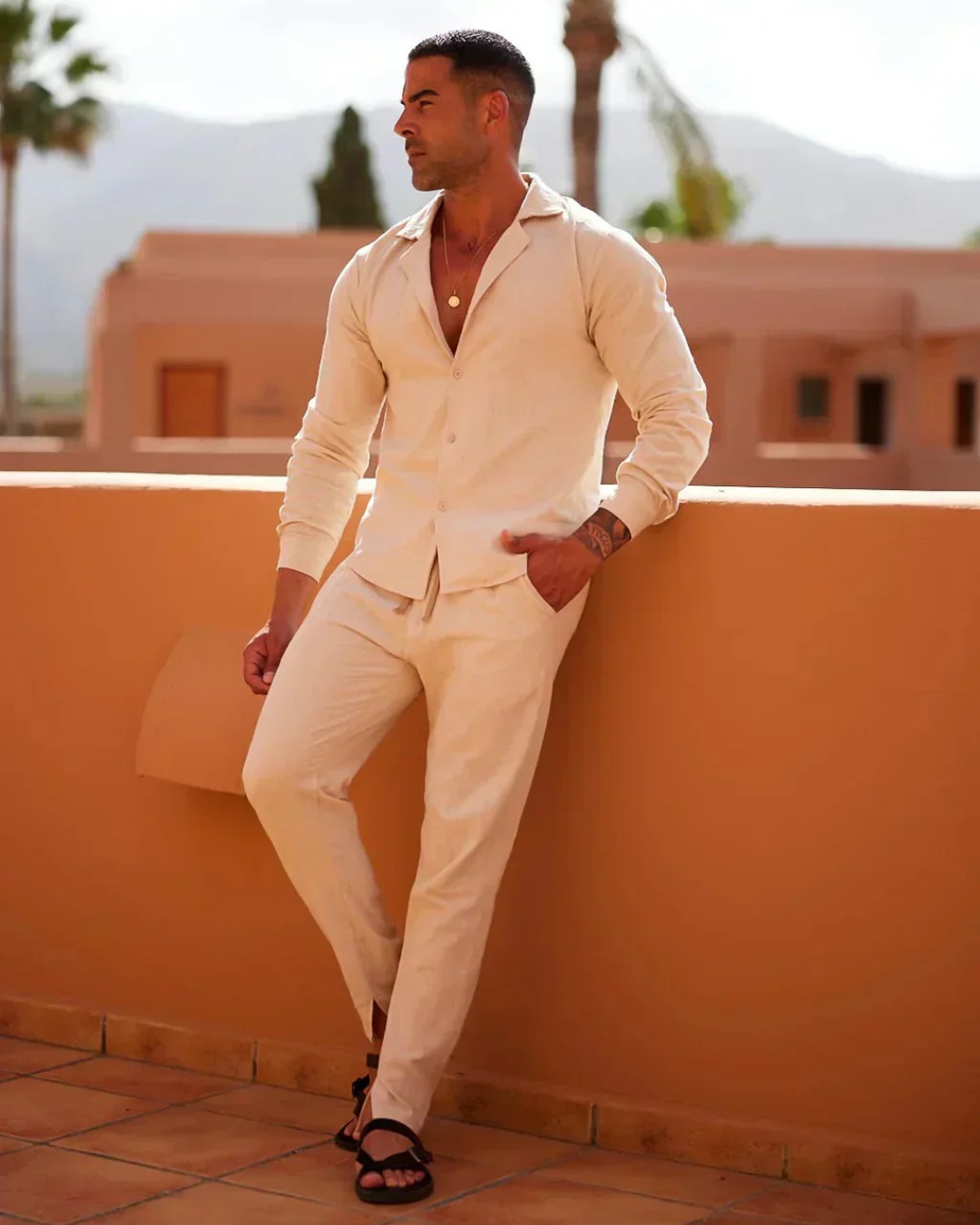 Conjunto Premium de Lino para Hombre