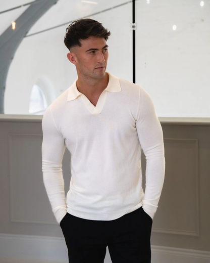Polo de Manga Larga para Hombre
