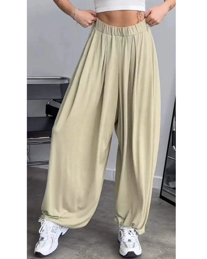 Pantalón Oversize de Estilo Bohemio