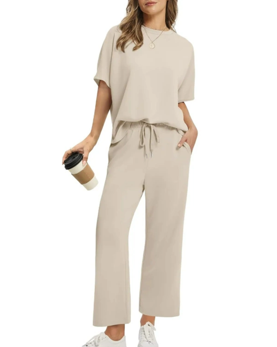 Conjunto Casual de Camiseta y Pantalón Versátil®