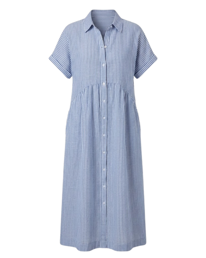 Vestido Camisero de Rayas Roma®
