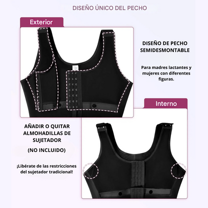 Faja reductora con diseño corse