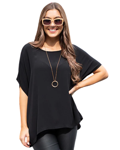 Blusa Canadá de Corte Relajado y Caída Elegante