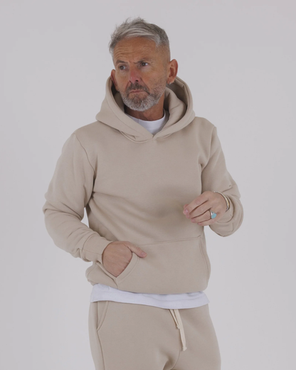 Sudadera de Algodón con Capucha para Hombre