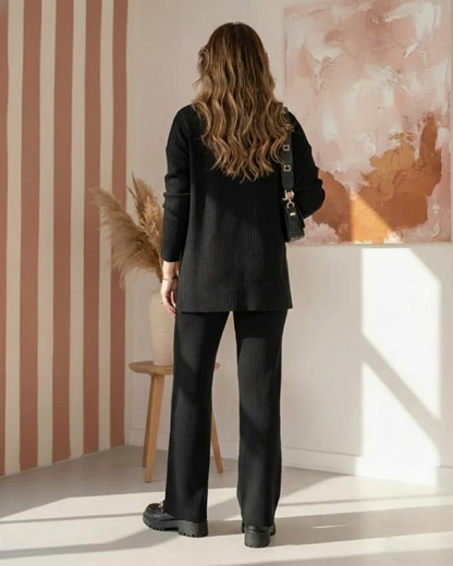 Conjunto de Dos Piezas con Cuello en V Para Mujer®
