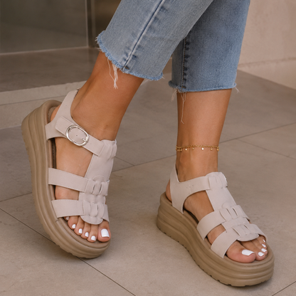 Sandalias de Plataforma con Tiras Ajustables®