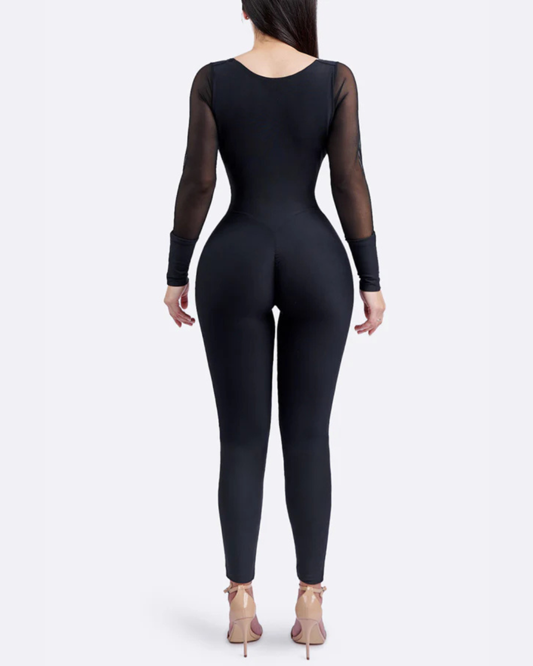 Faja Reductora con Cremallera Frontal y Efecto Lifting de Glúteos®