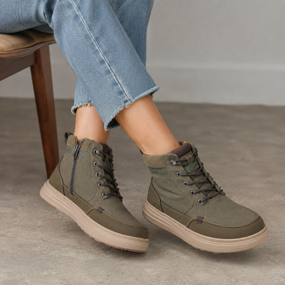 Botines Casuales con Cremallera Lateral®