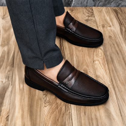 Mocasines con Acabado Texturizado y Diseño Clásico®