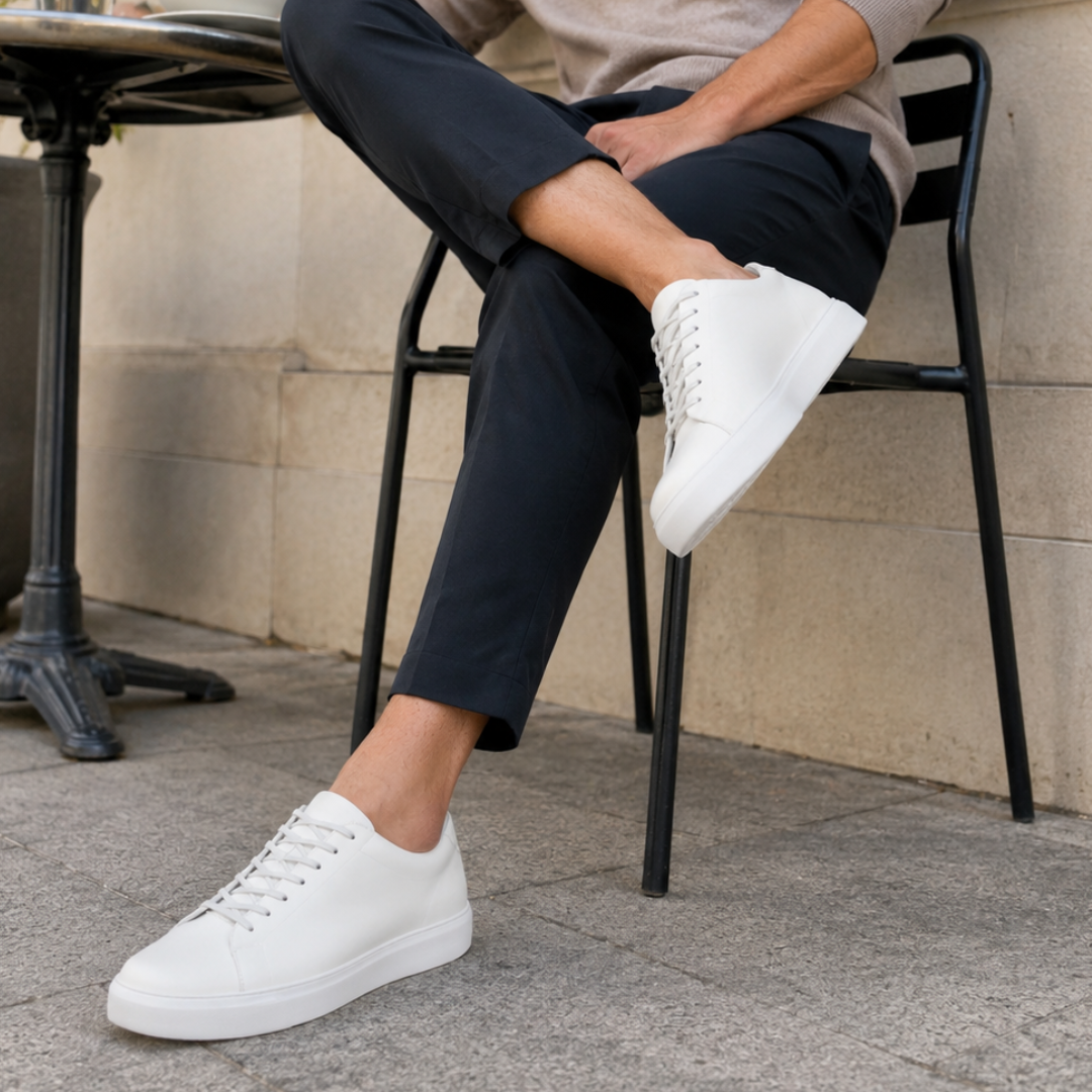 Zapatos de cuero casuales con suela cómoda®