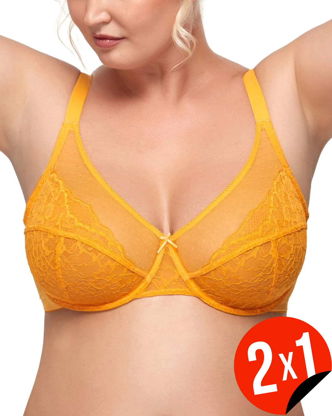 Sujetador Invisible sin Aros y con Tirantes Anchos (OFERTA 2X1)