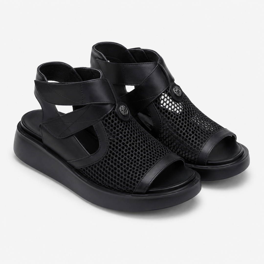 Sandalias de Malla con Cierre Ajustable®