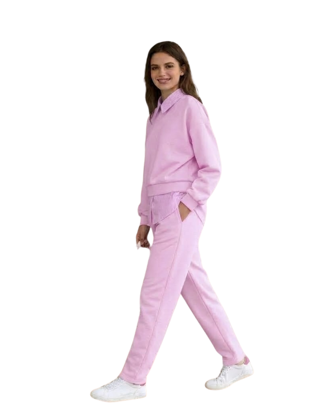 Conjunto Casual con Capas Combinadas Para Mujer