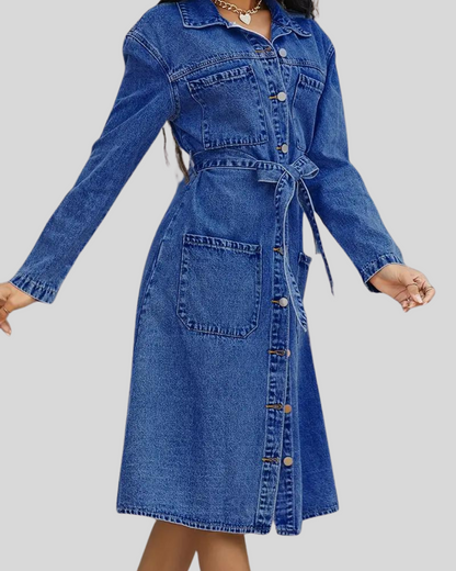 Vestido Vaquero para Todas las Tallas