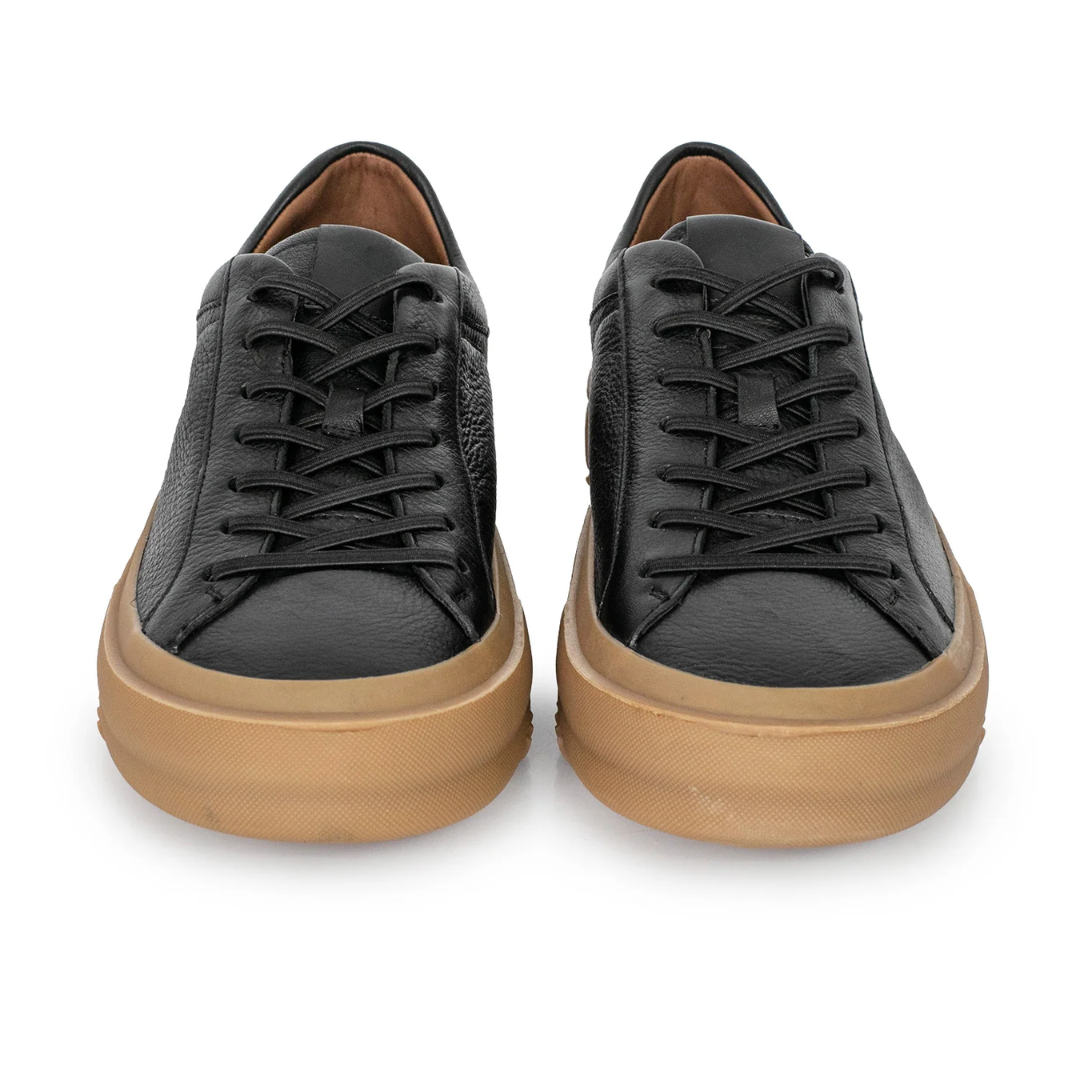 Zapatillas bajas de piel con suela track®