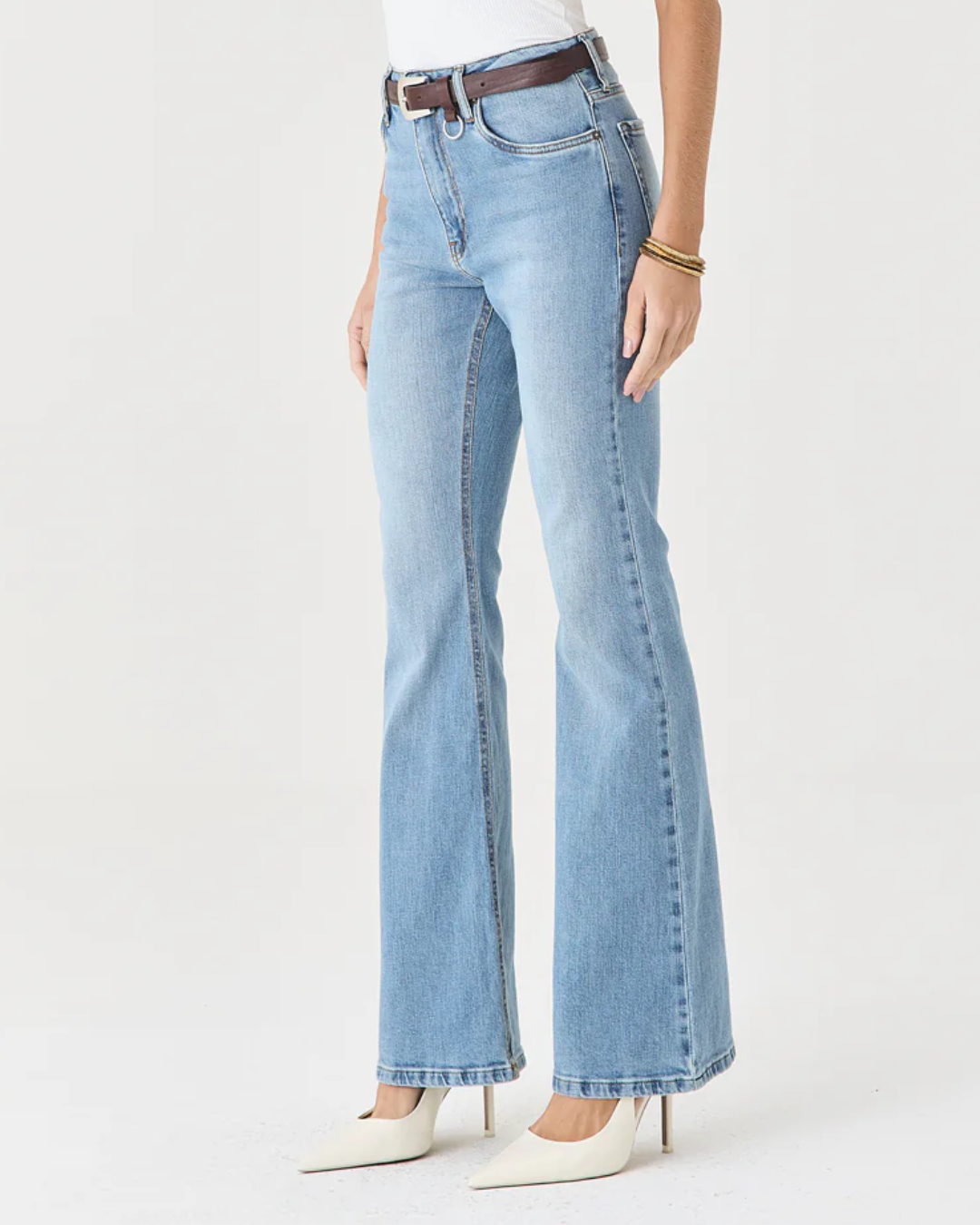 Pantalón Demin de Tiro Alto®