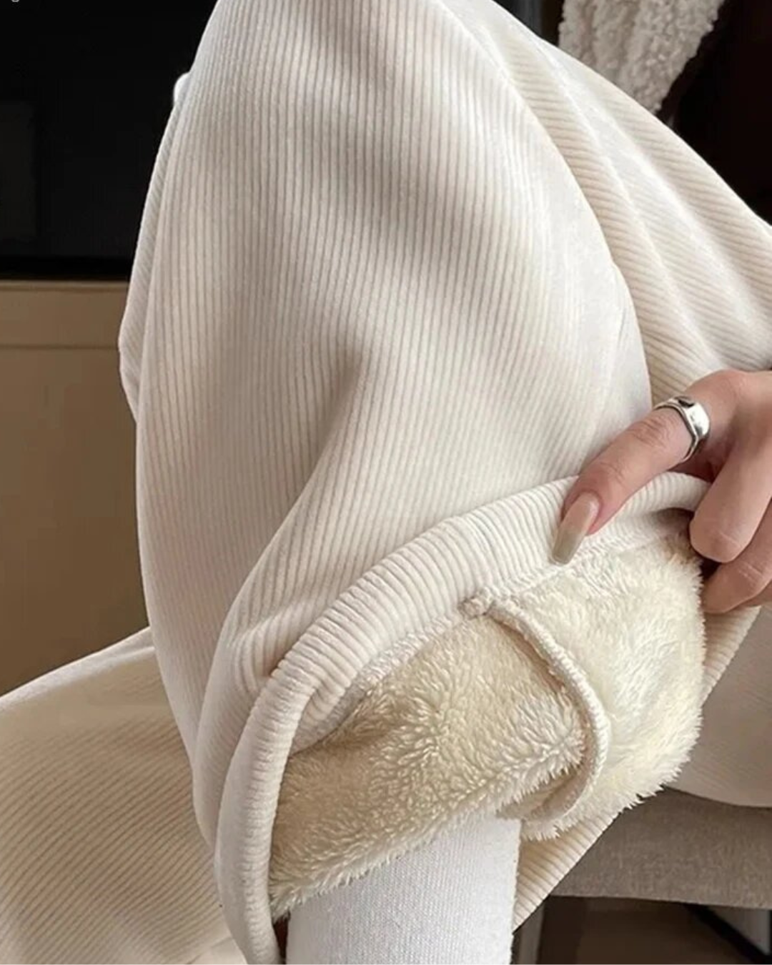 Pantalones de Pierna Ancha y Rayas
