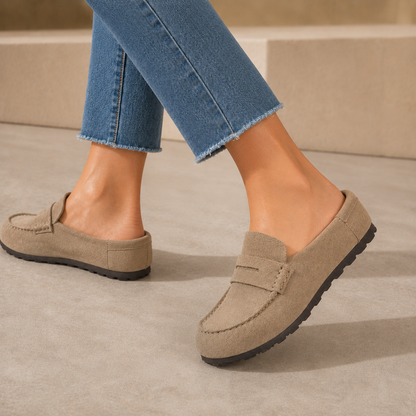 Mocasines de ante destalonados®