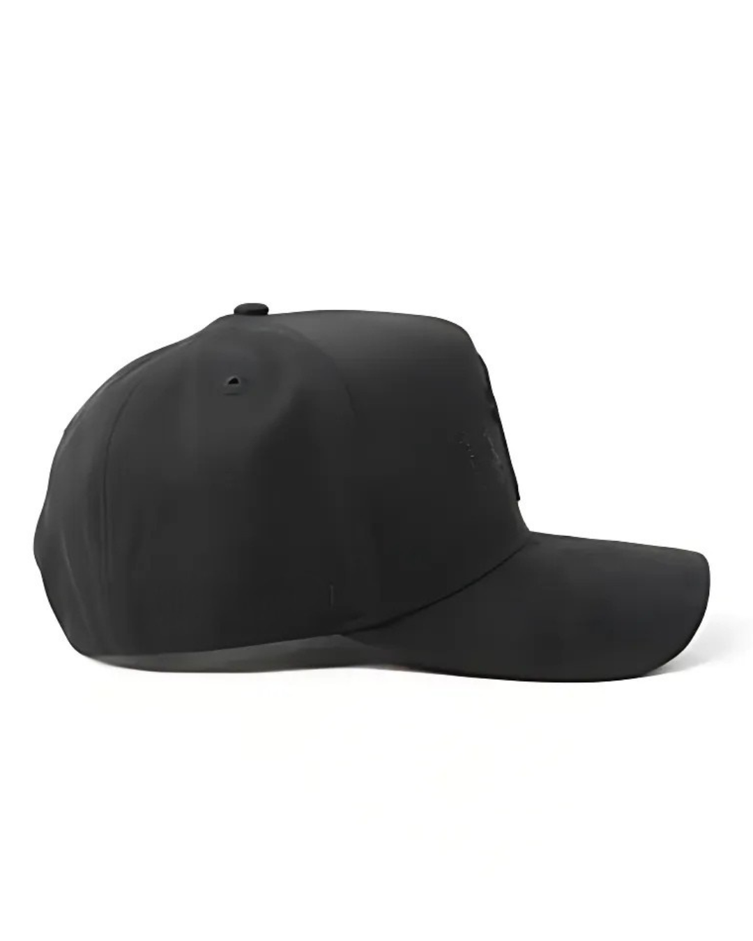 Gorra Negra con Diseño Urbano