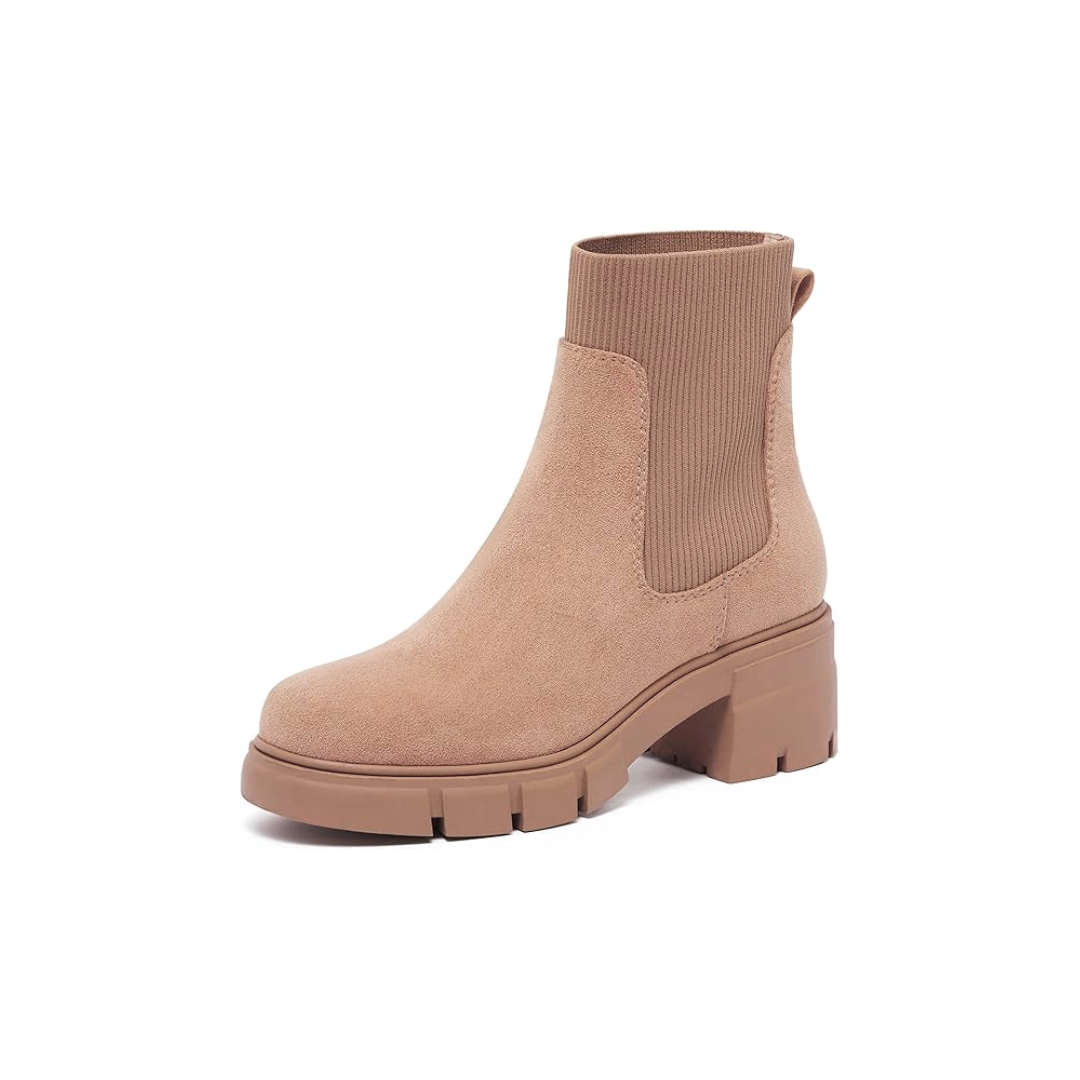 Botines Elásticos de Plataforma con Suela Resistente