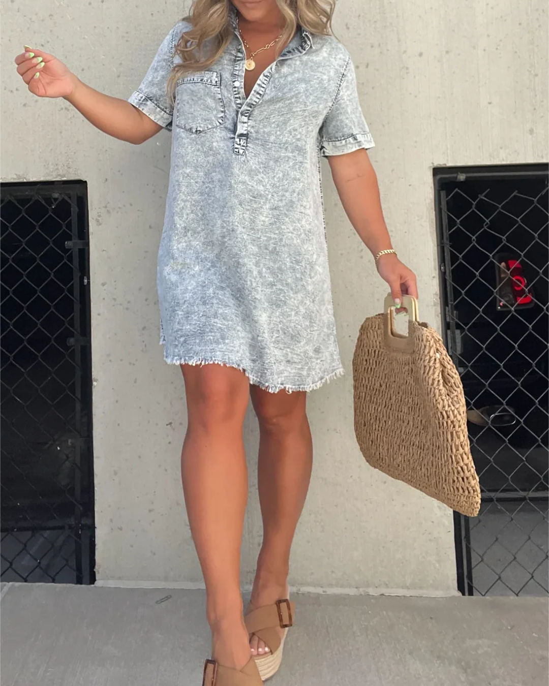 Vestido Camisero Roma de Algodón®