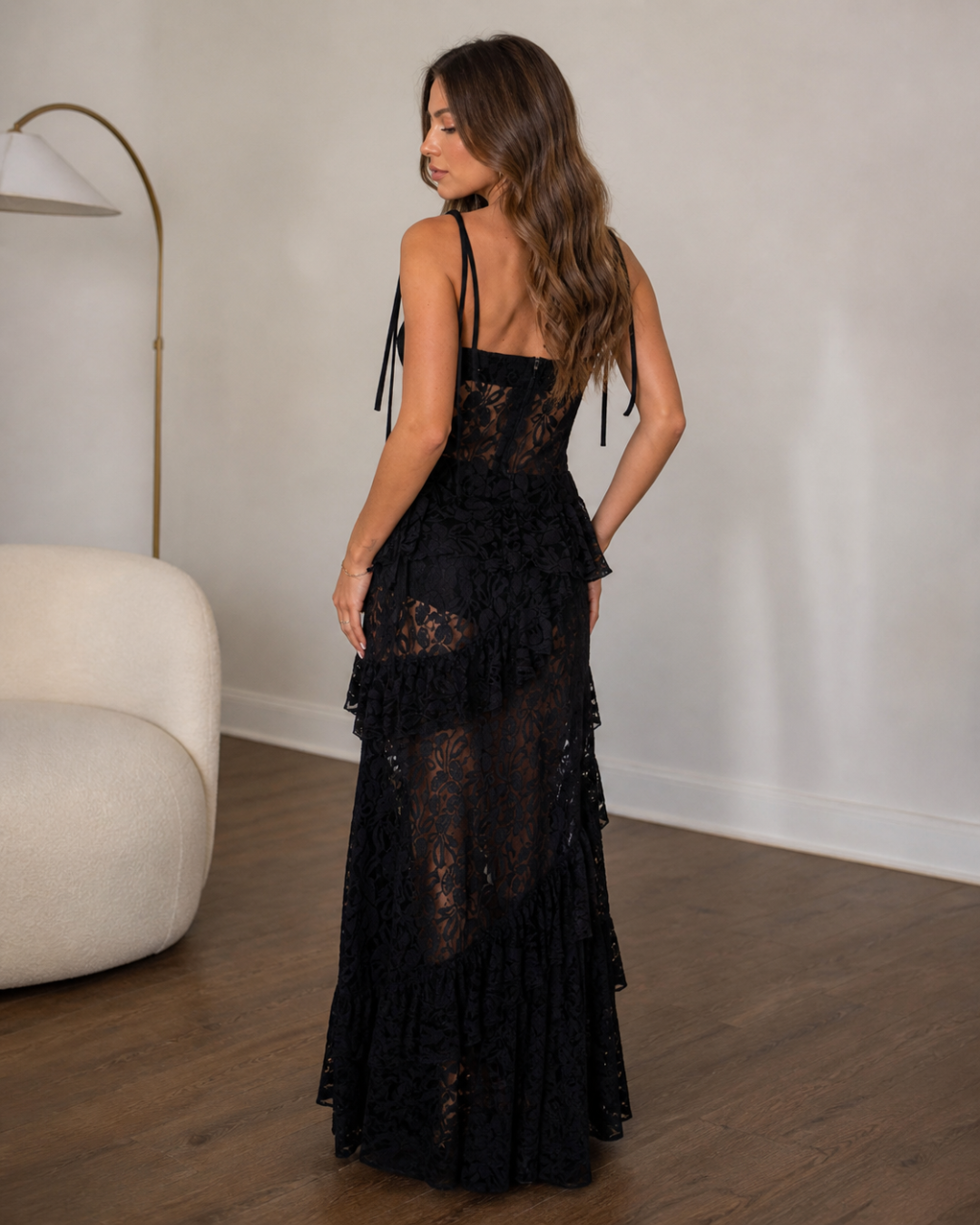 Vestido de Encaje Positano