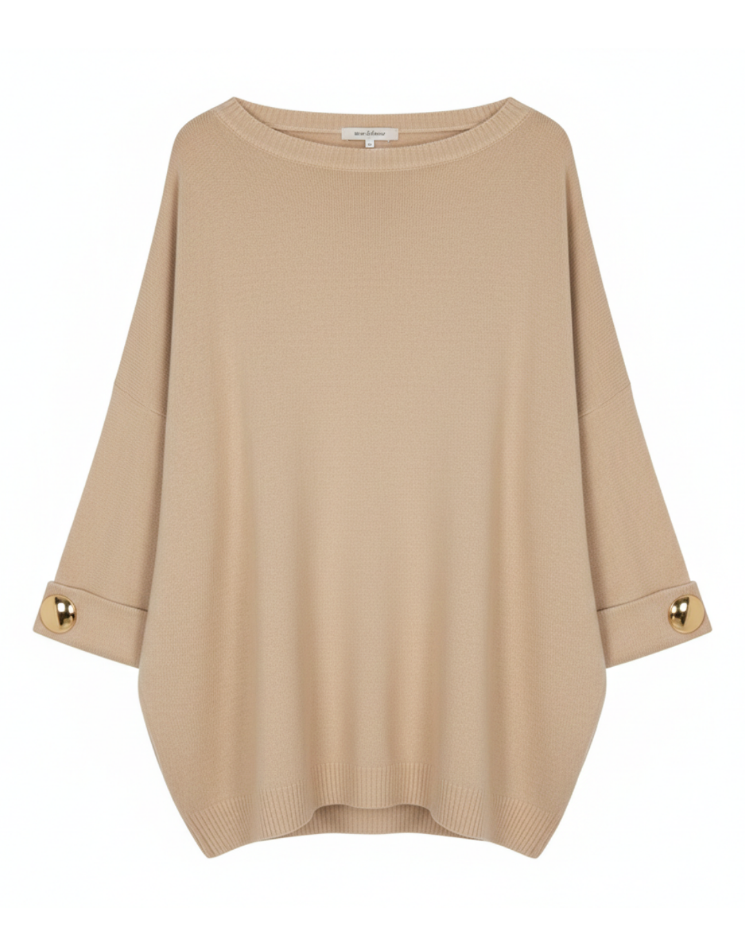 Blusa de Manga Tres Cuartos con Brillo®