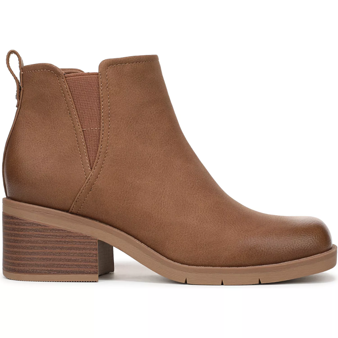 Botines de Tacón Ancho con Cierre
