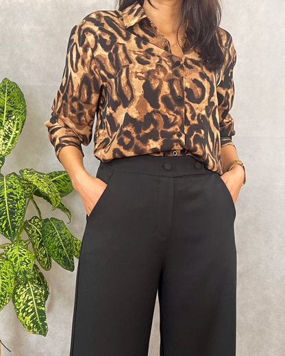 Pantalones de estilo sartorial para mujer
