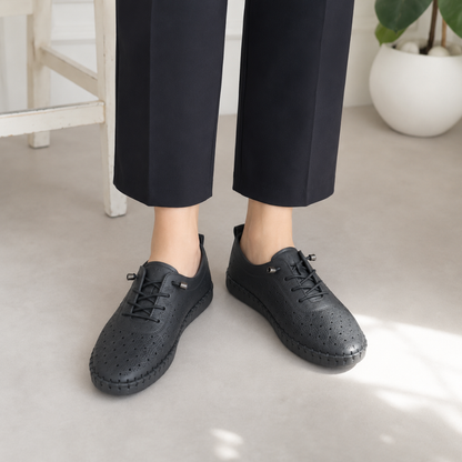 Bailarinas de piel auténtica estampada®