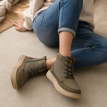 Botines Casuales con Cremallera Lateral®