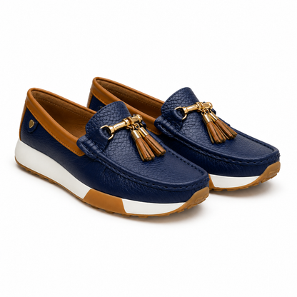 Mocasines de Piel con Plataforma