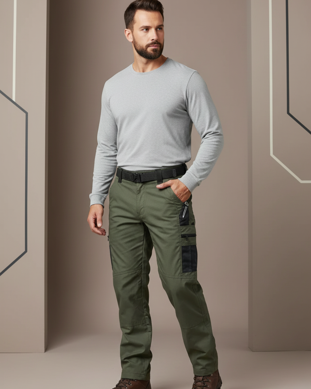 Pantalones de trabajo impermeables para clima frío de hombre®