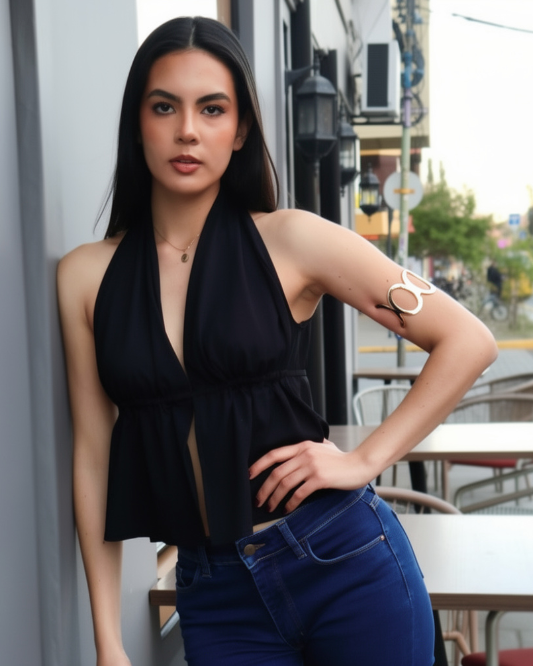 Blusa Halter Milano