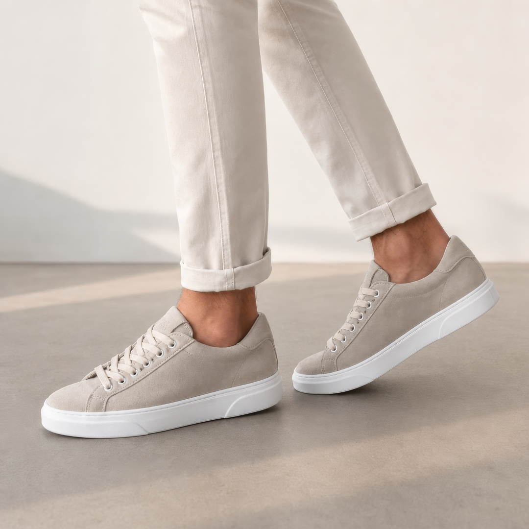 Zapatos Casuales de Piel con Diseño Minimalista