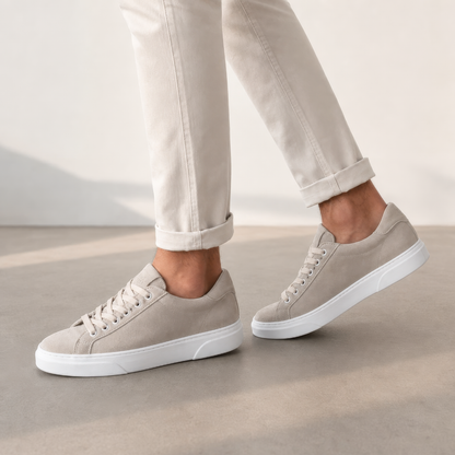 Zapatos Casuales de Piel con Diseño Minimalista