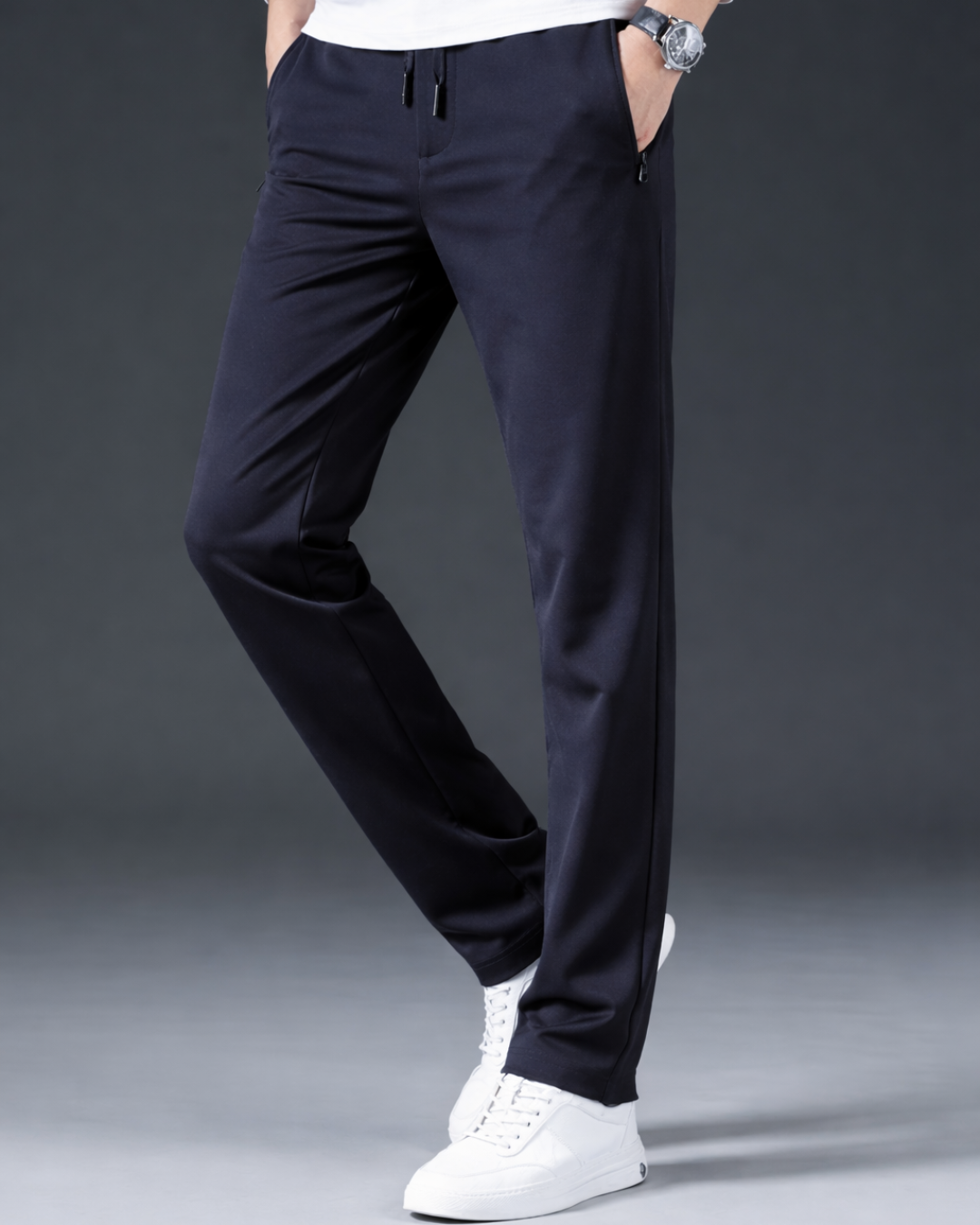 Pantalón Cómodo con Tejido Antiarrugas