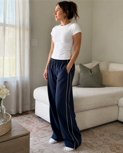 Pantalón Deportivo de Pierna Ancha®