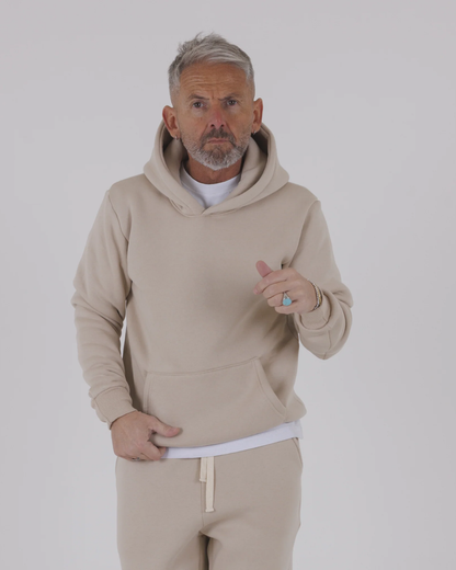 Sudadera de Algodón con Capucha para Hombre