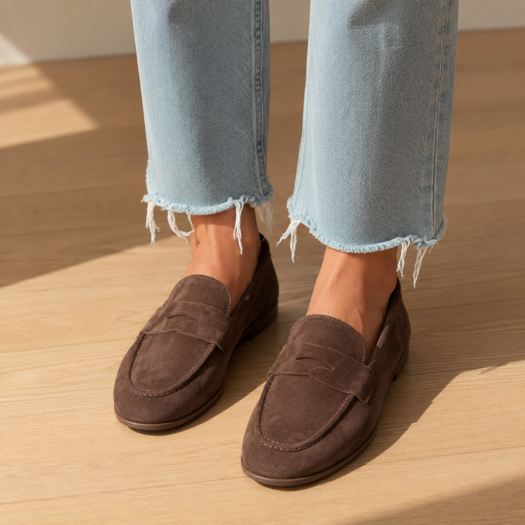 Mocasines de Ante con Antifaz®