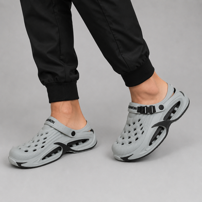 Zuecos deportivos con correa ajustable