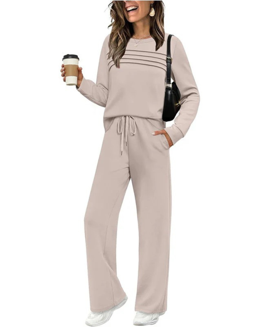 Conjunto de Suéter y Pantalón Casual®