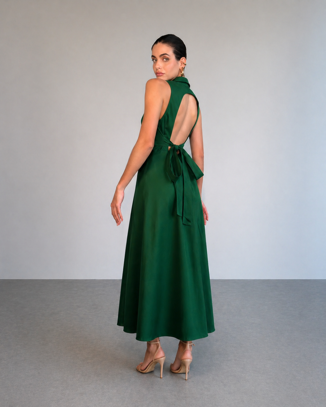 Vestido Midi Camisero Milán
