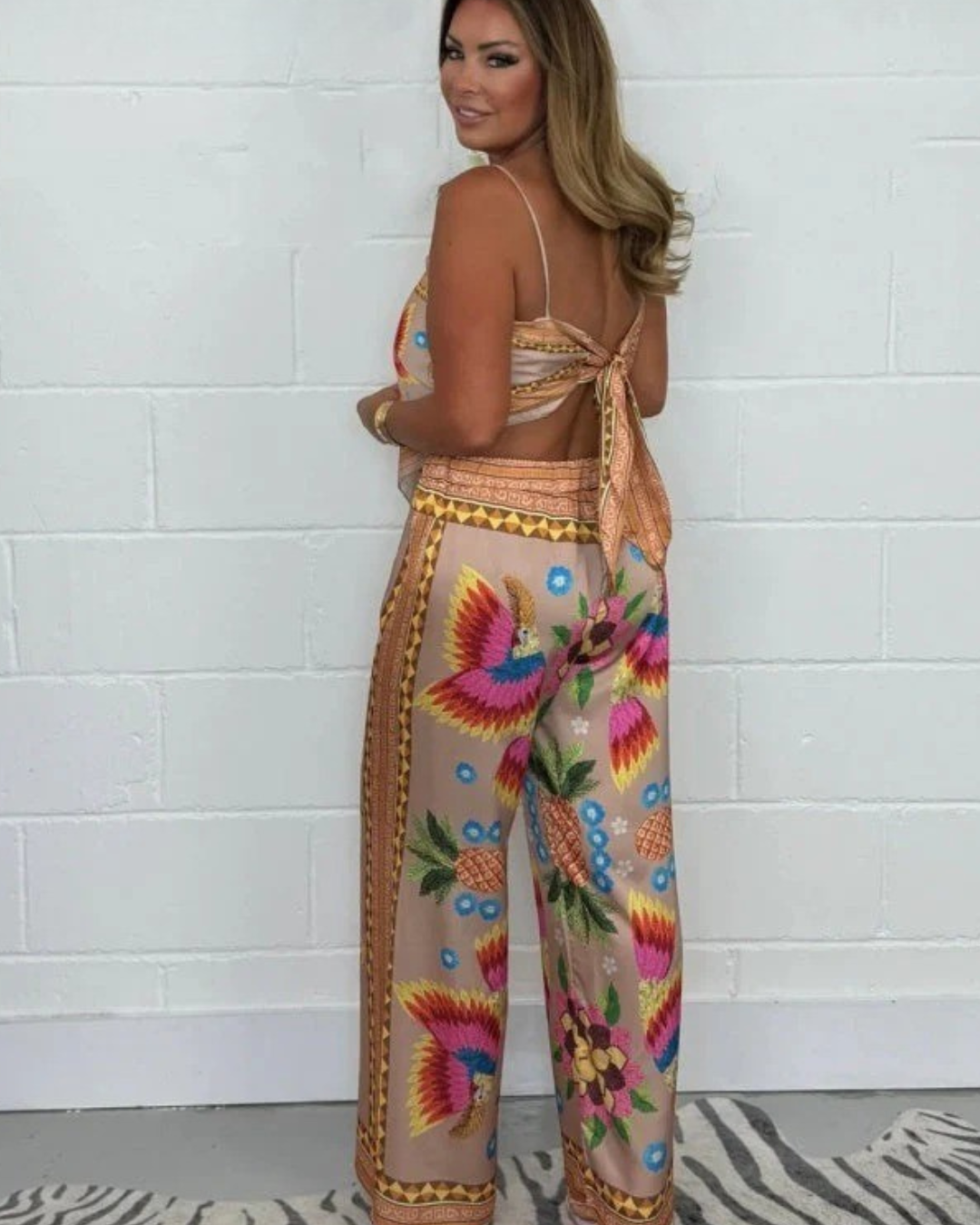 Conjunto Holgado con Estampado para mujer