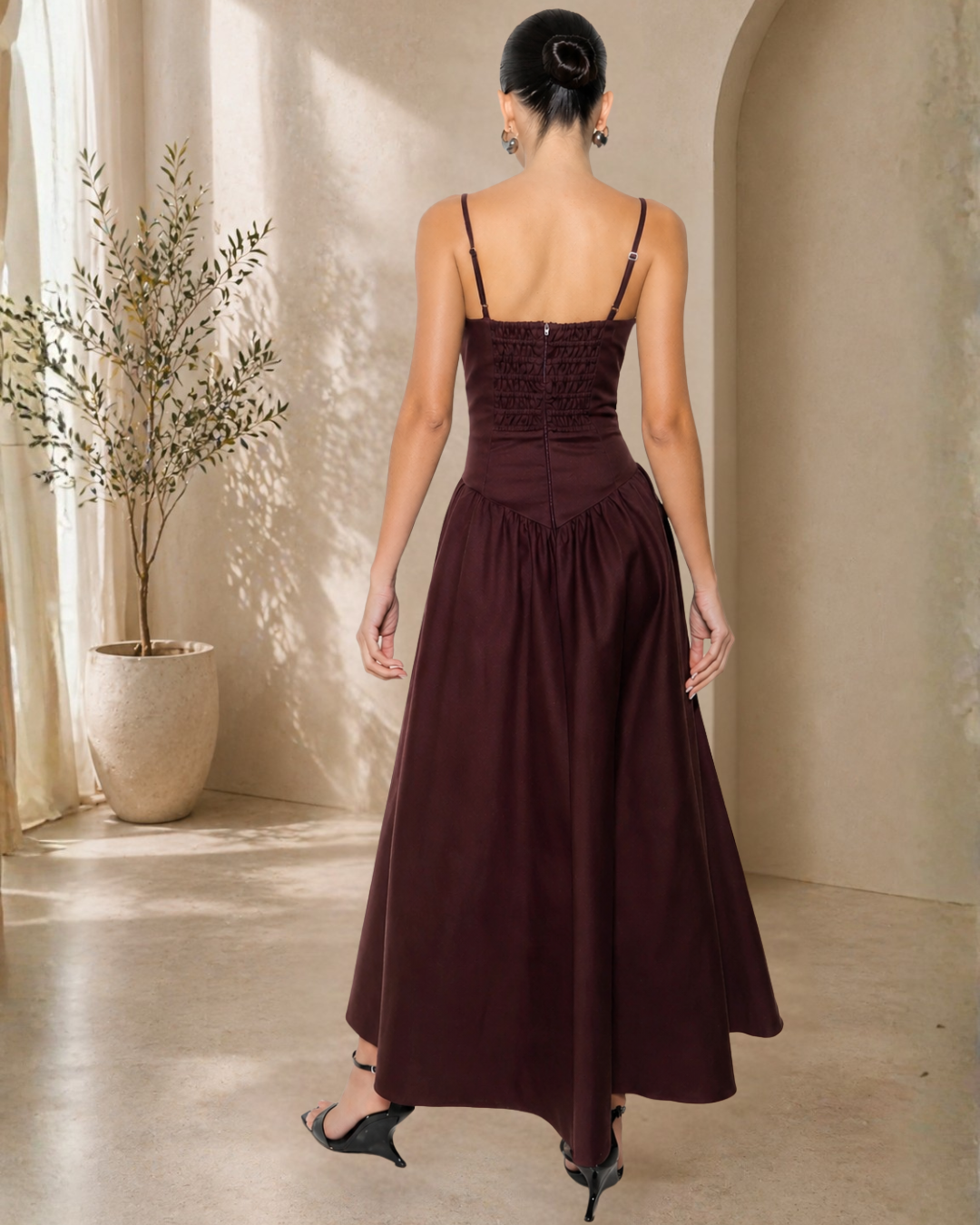 Vestido Elegante Midi
