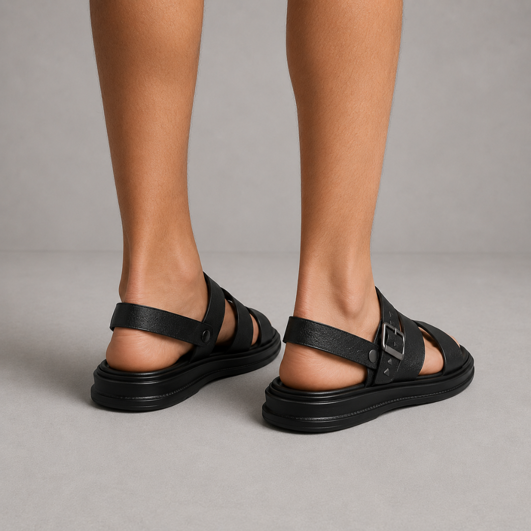 Sandalias Planas con Hebilla®