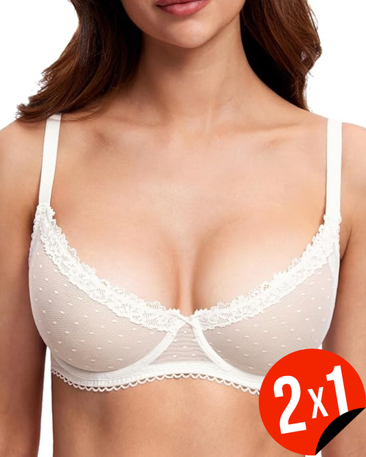 Sujetador Balconette de Encaje (OFERTA 2X1)®