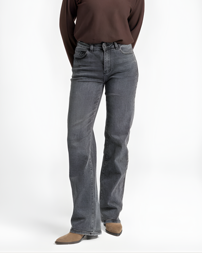 Jeans Curvy de Tiro Alto para Mujer
